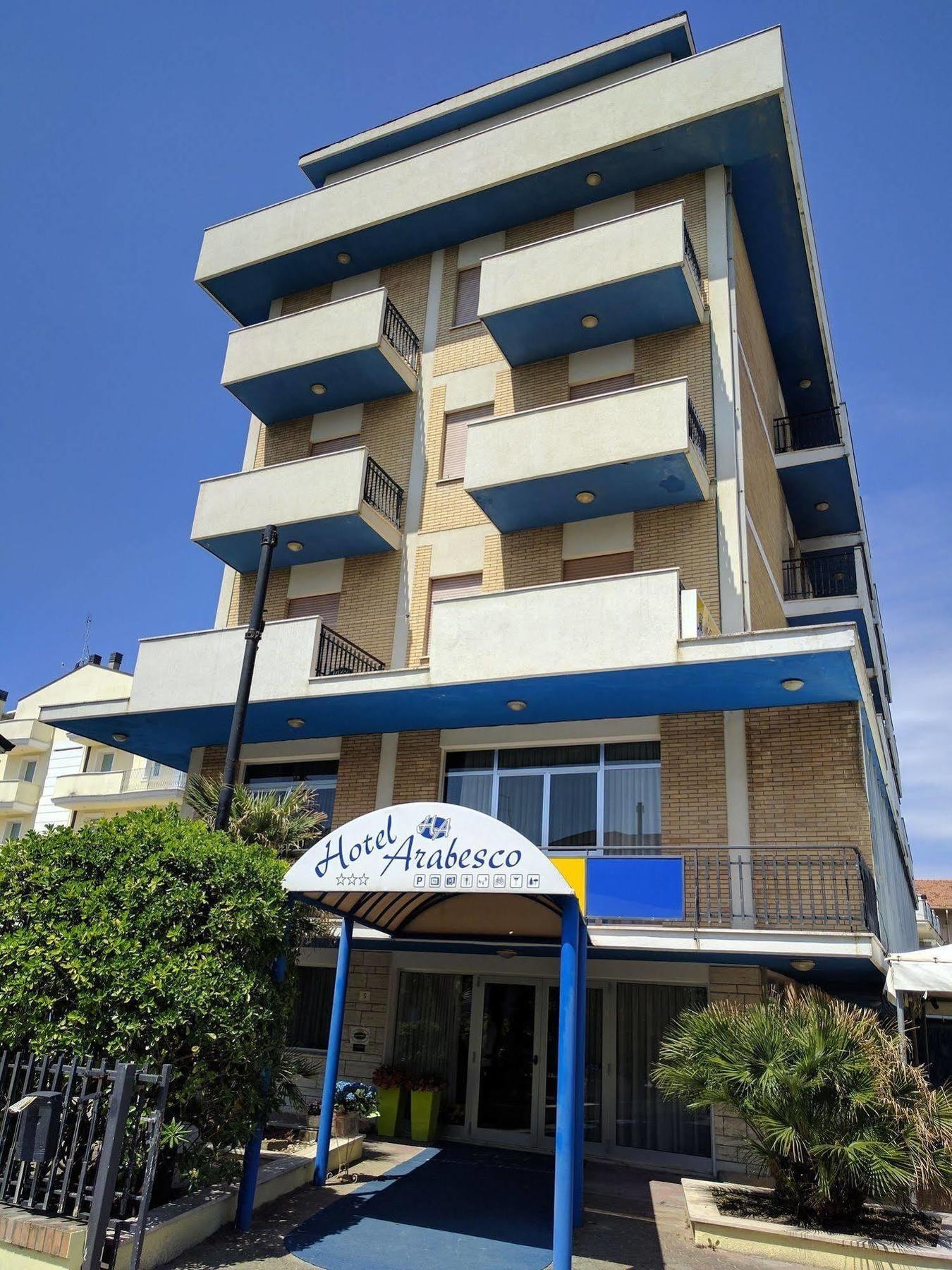 Hotel Arabesco Rimini Dış mekan fotoğraf